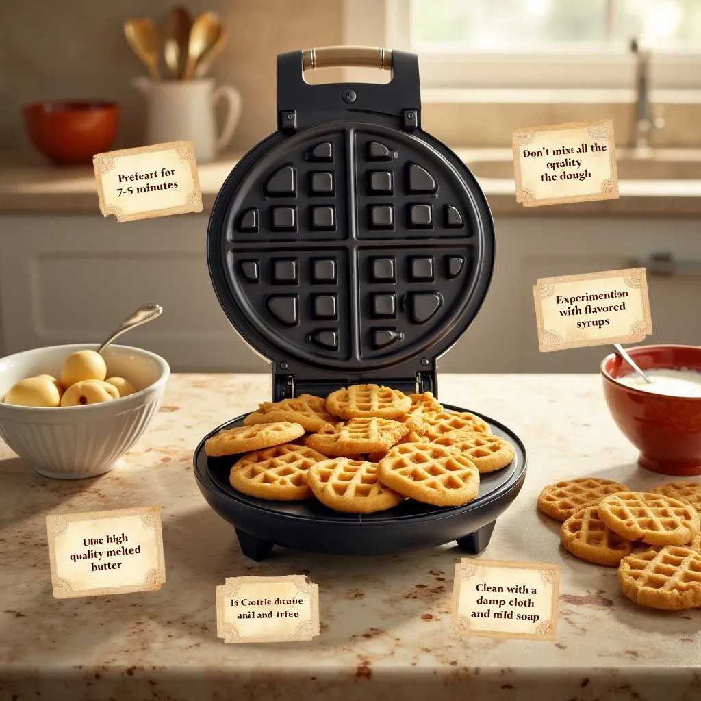 Tips and Tricks for Using Your Waffle Cookie Maker